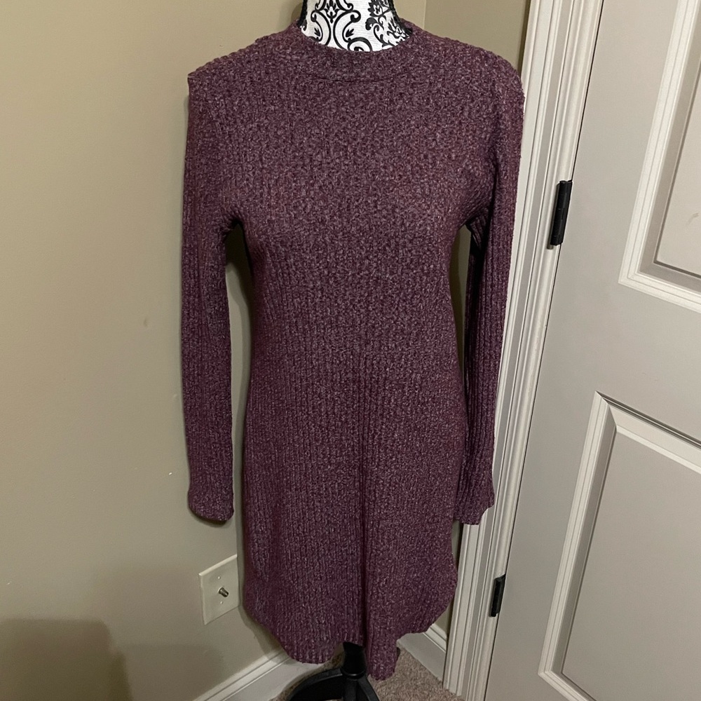 GAP Burgundy Sweater Dress
